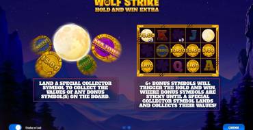 Wolf Strike Hold and Win Extra: Spielautomat