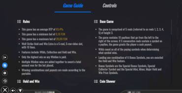 Wolf Strike Hold and Win Extra: Regeln