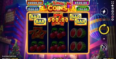 Xmas Coins: Aktive Linien