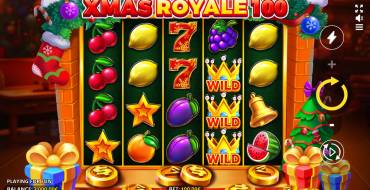 Xmas Royale 100: Schnittstelle