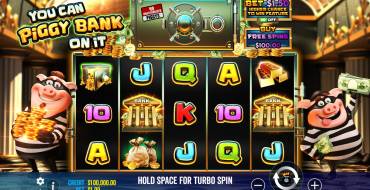 You Can Piggy Bank on It: Spielautomat