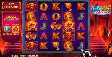 Zeus vs Hades - Gods of War: Spielautomat