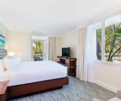 Casino Aruba at Hilton: Bonaire twr suite 1 Kingsize-Bett - Französischer Balkon