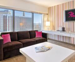 Flamingo Hotel and Casino Las Vegas: Neapolitanische Suite 1 König