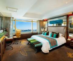 Grand Lisboa Casino & Hotel Macau: Eckzimmer