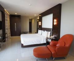 Le Grande Casino Dar Es Salaam: Superior-Zimmer mit einem Kingsize-Bett und Meerblick