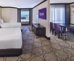 Harrah's Hotel & Casino Las Vegas: Studio Zimmer 2 Queens