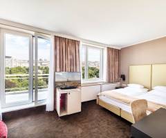 Casino Wien: Doppelzimmer mit Balkon