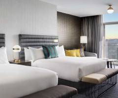 Cosmopolitan of Las Vegas: Terrassenstudio mit zwei Queensize-Betten