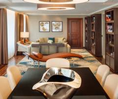 Casino at JW Marriott Bucharest Grand Hotel: Präsidentensuite, Präsidentensuite mit 1 Schlafzimmer, 1 König, Schlafsofa