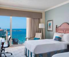 San Juan Marriott Resort & Stellaris Casino: Gästezimmer mit Meerblick