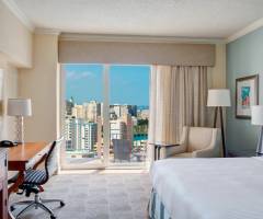 San Juan Marriott Resort & Stellaris Casino: Gästezimmer mit Stadtblick
