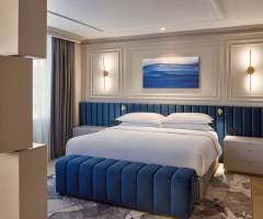 Diamond Palace Casino Zagreb: Präsidentensuite, Präsidentensuite mit 1 Schlafzimmer, 1 König, Blick auf die Stadt