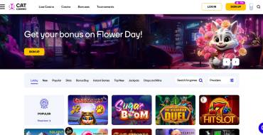 100 FS from Cat Casino for registration: Katzen-Kasino