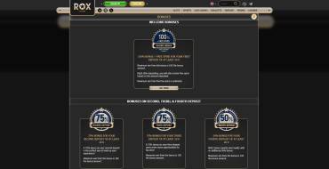 Up to 500 FS with no limits on maxwin at ROX: ROX Online-Kasino