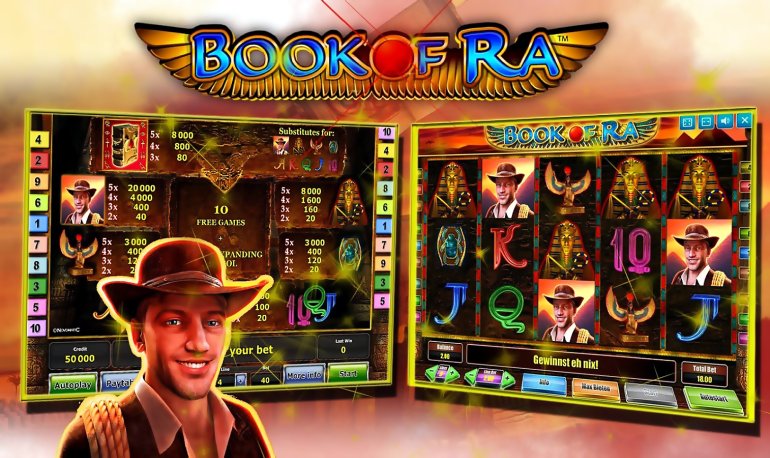 Spielautomatenbuch von RA