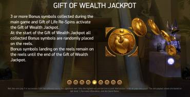 Mercy of the Gods: Gnade der Götter Jackpot-Regeln