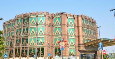 Babylon Casino Macau: Ansicht des Gebäudes von der Seite