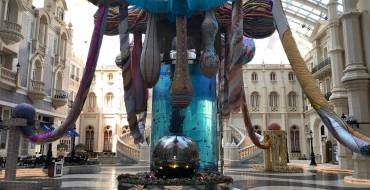 MGM Macau: Aquarium mit verschiedenen Fischen
