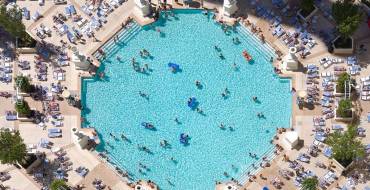 Paris Resort Casino: Achteckiger Pool