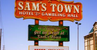Sam's Town Hotel & Gambling Hall Las Vegas: Beschilderung