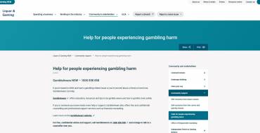 Liquor & Gaming NSW: Problematisches Glücksspiel