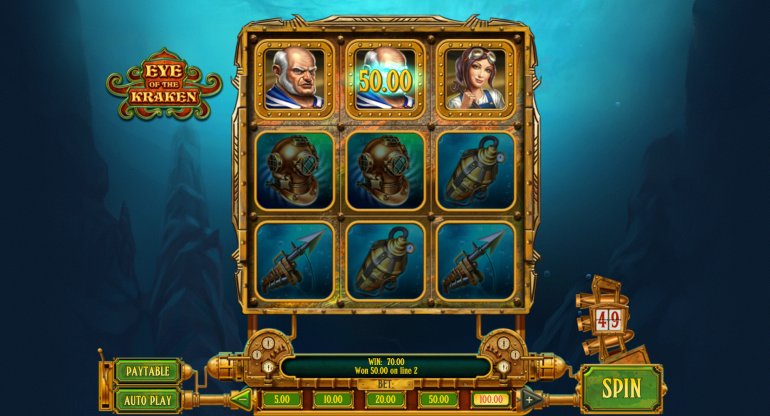 Auge des Kraken