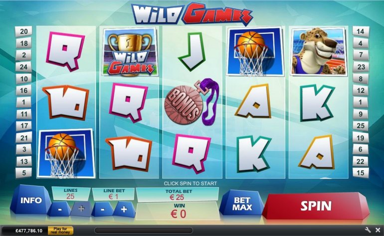 Wild Games Steckplatz