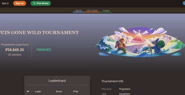 The "Pets Gone Wild" slot tournament: Das "Pets Gone Wild"-Turnier im Joycasino
