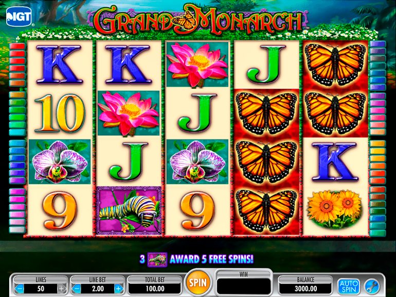 Spielautomat Grand Monarch