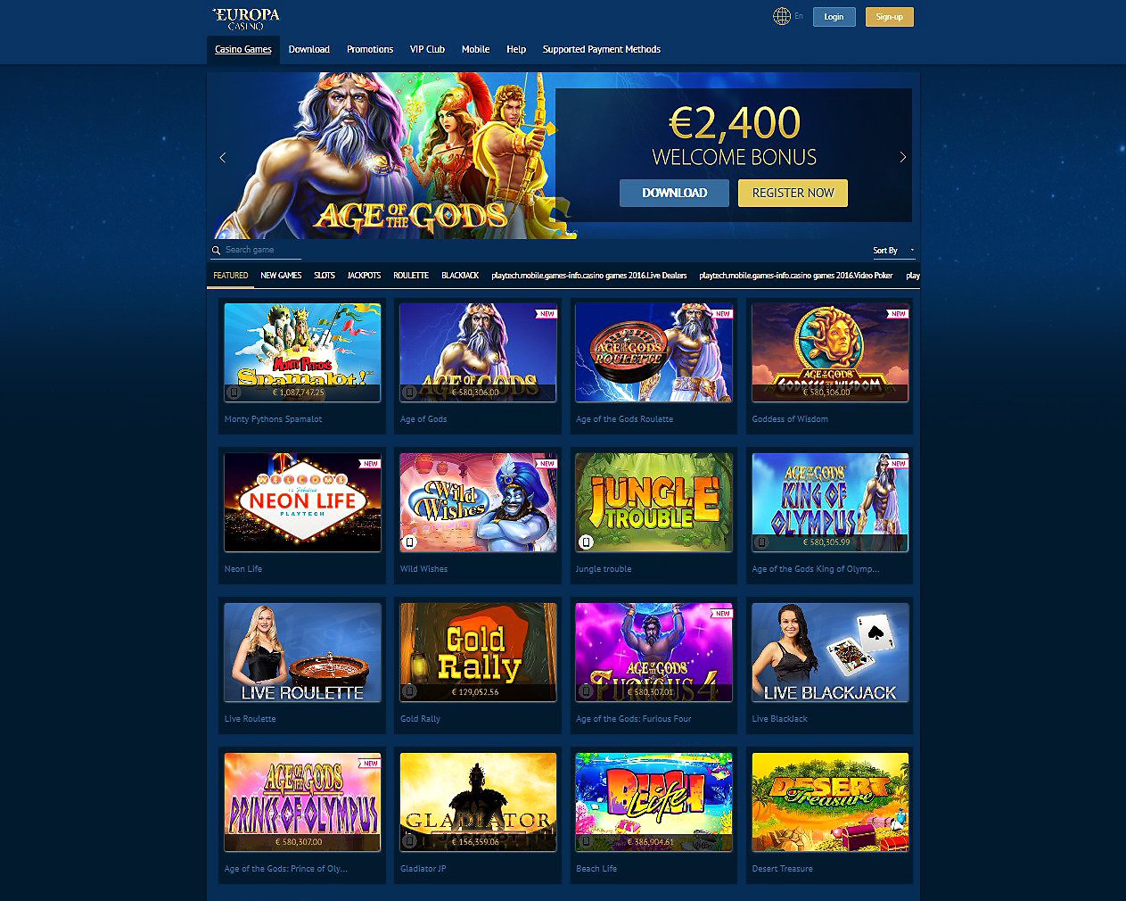 Browser-based online casinos Europe Browser Casino Europe - wählen Sie Ihr Spiel