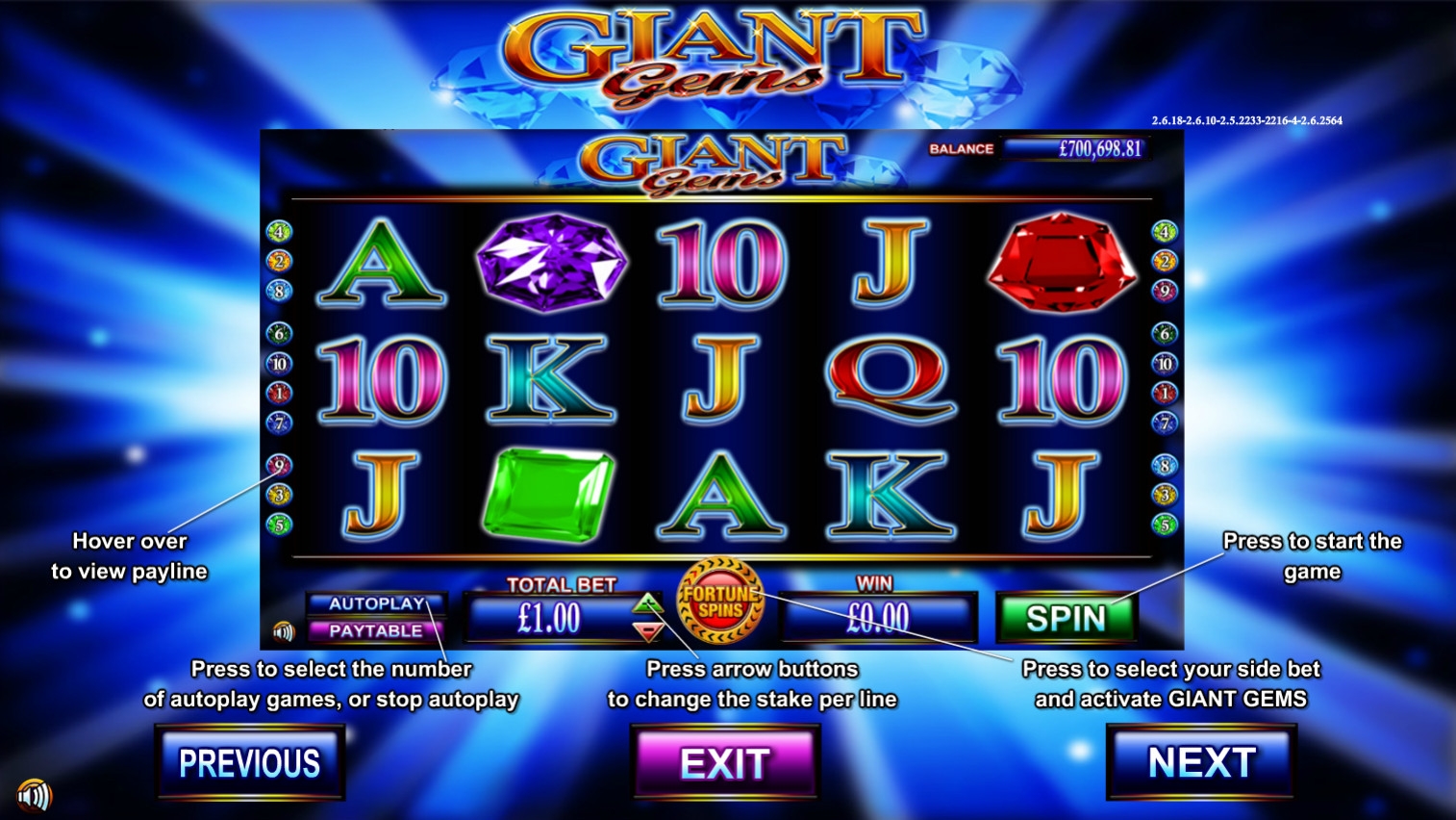 Giant Gems von NextGen Gaming