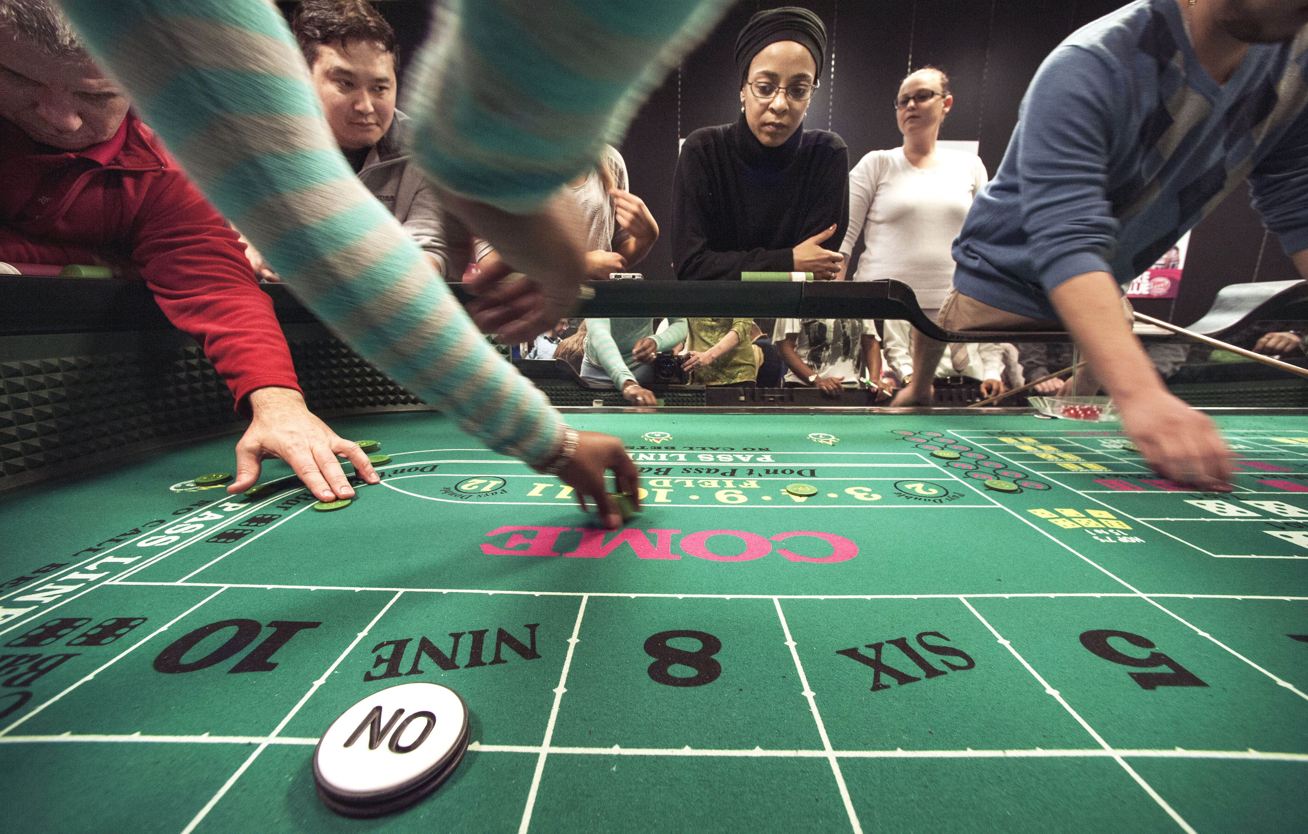 Playing craps Ersatzwetten bei Craps